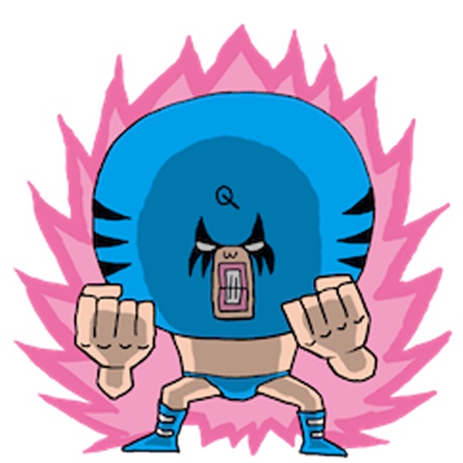 Masked Wrestler Q Animation app icon
