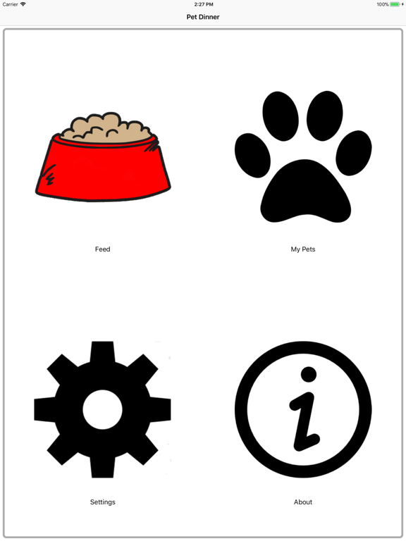 RAW / BARF Pet Dinner iPad screenshot 5 - Utilities app