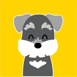 Poodle Puppy Animated Stickers app icon