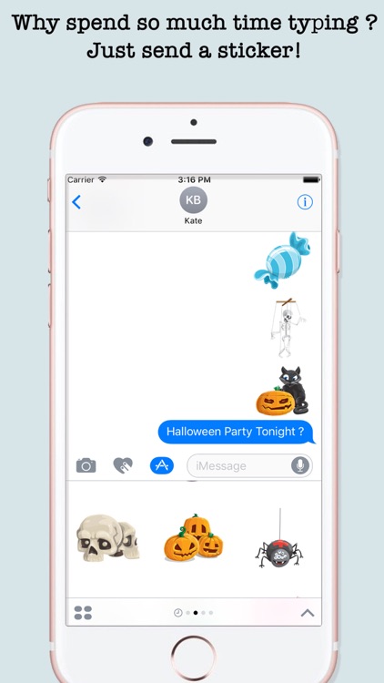 Halloween Emojis For iMessage screenshot-4