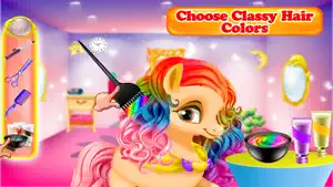 Rainbow Pony Horse Makeover screenshot #1 for iPhone