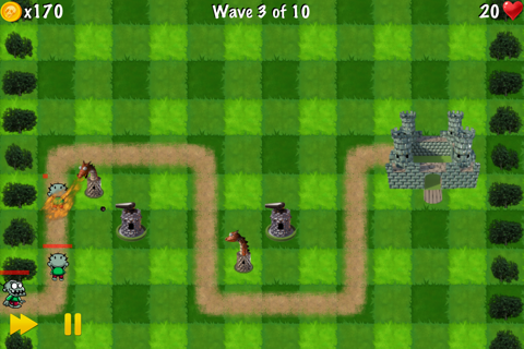 Zombie Tower Shooting Defense screenshot 4