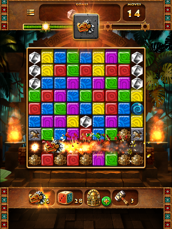 Montezuma's Blast iPad screenshot 7 - Games app