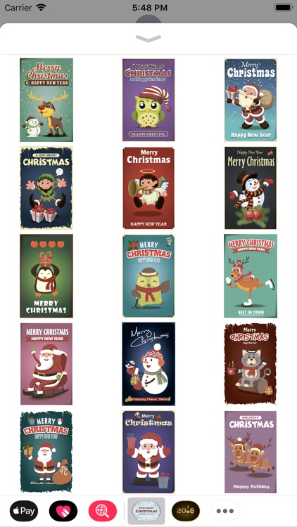 Christmas Cards for imessage! screenshot-3