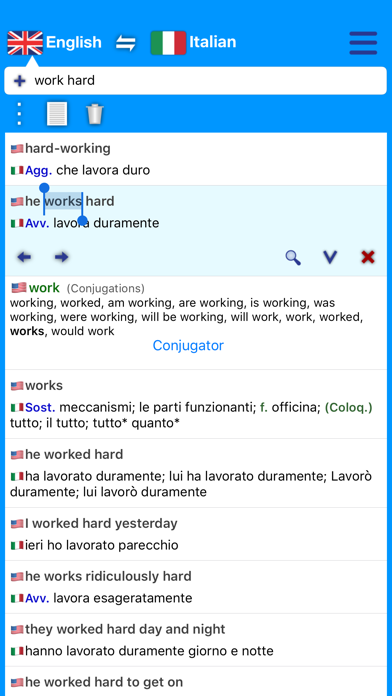 Dictionary Plus (Italian) screenshot 4