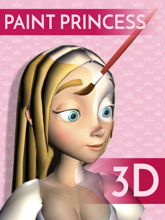 Screenshot #4 pour Princesses livre à colorier 3D - jeu de peinture