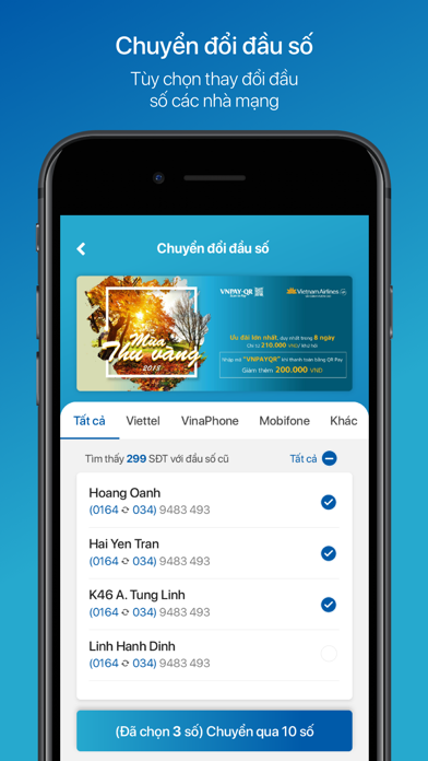 Chuyển đổi đầu số screenshot 2