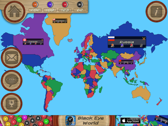 Black Eye World iPad app afbeelding 4