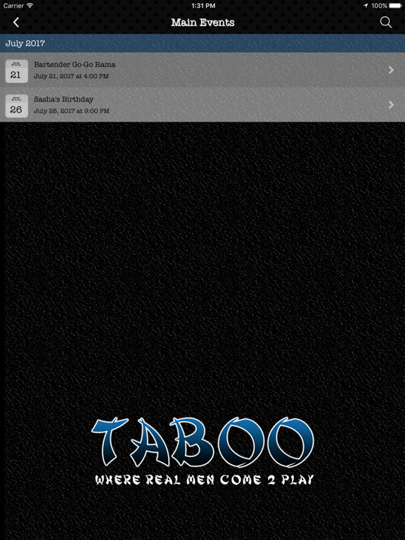 Screenshot #6 pour Taboo Men's Club