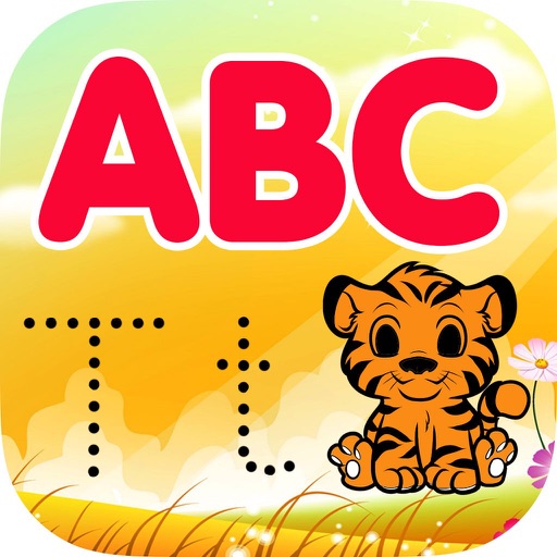 ABC Writing Alphabet Coloring Icon