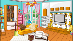 Girly room decoration game screenshot