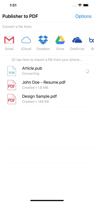 Publisher to PDF Converter(圖1)-速報App