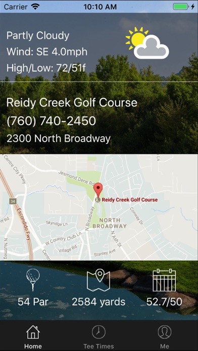 Reidy Creek Golf Tee Times screenshot 2