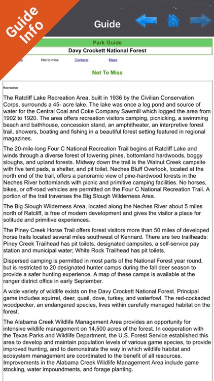 Davy Crockett National Forest screenshot-3