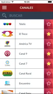 programación tv argentina (ar) iphone screenshot 1