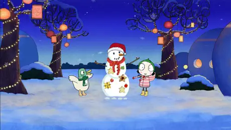 Sarah & Duck: Build a Snowman