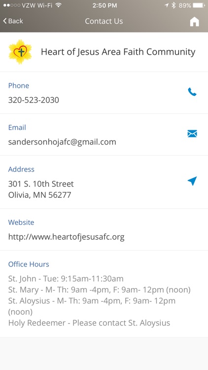 Heart of Jesus Area Faith Community