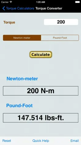 Game screenshot Torque Calculator, Units Conv apk