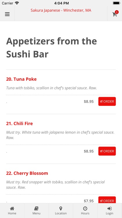 Sakura Japanese Winchester