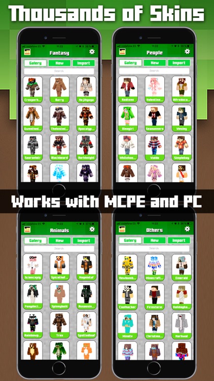 Skins MCPE screenshot-0