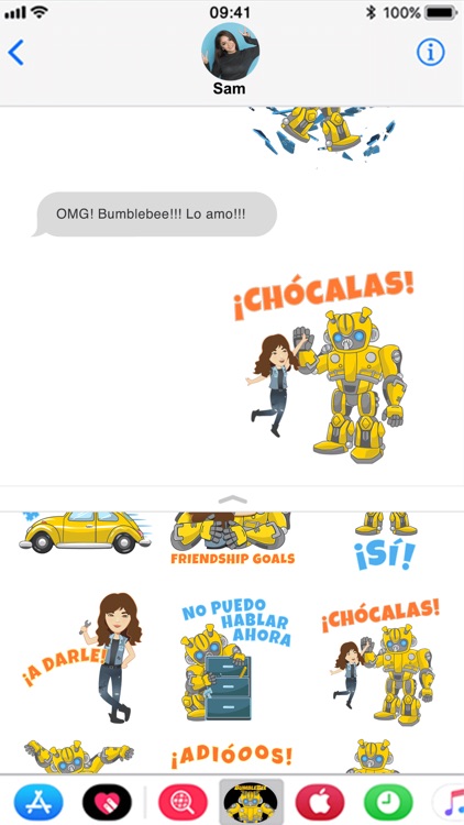 Stickers de Bumblebee