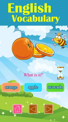 Game screenshot Reading Fruit Names with Test apk