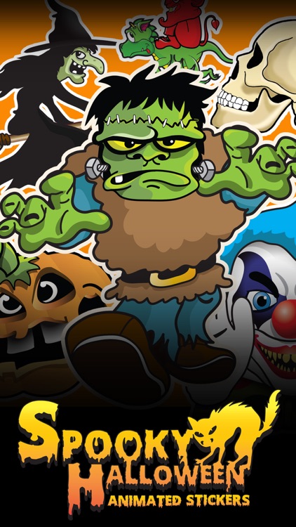 Spooky Halloween Stickers