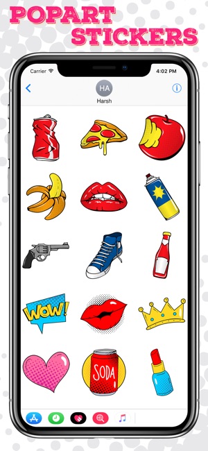 Pop Art Designs Stickers(圖3)-速報App