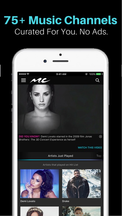 Music Choice - Listen & Watch screenshot-0