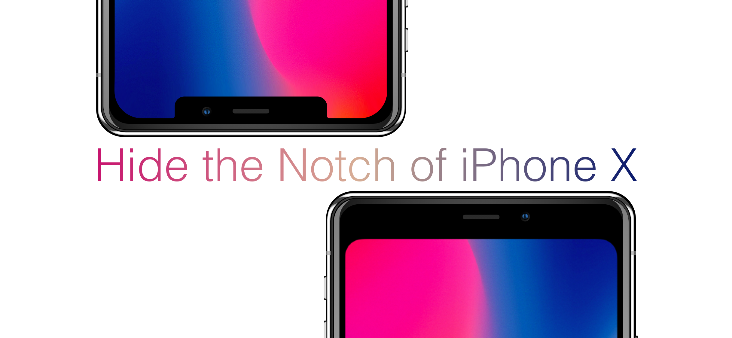Notch Remover: Fade the notch