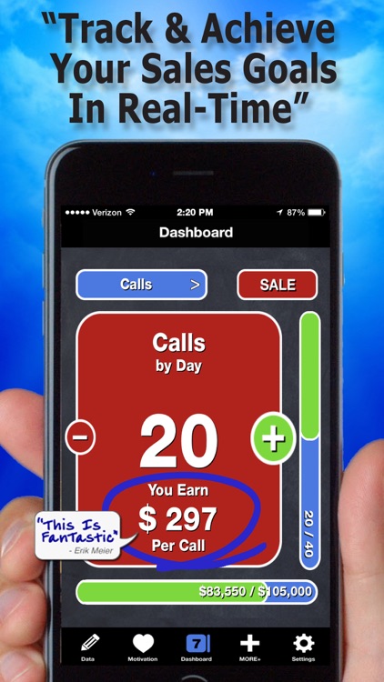 "Easy Sales Goal Tracker" screenshot-2