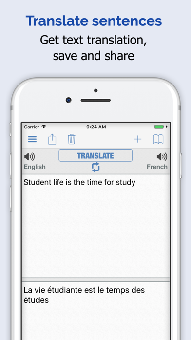 Screenshot #3 pour français Dictionnaire +