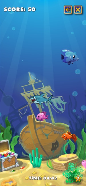 鯊魚襲擊: 戰鬥魚類游戲(圖3)-速報App