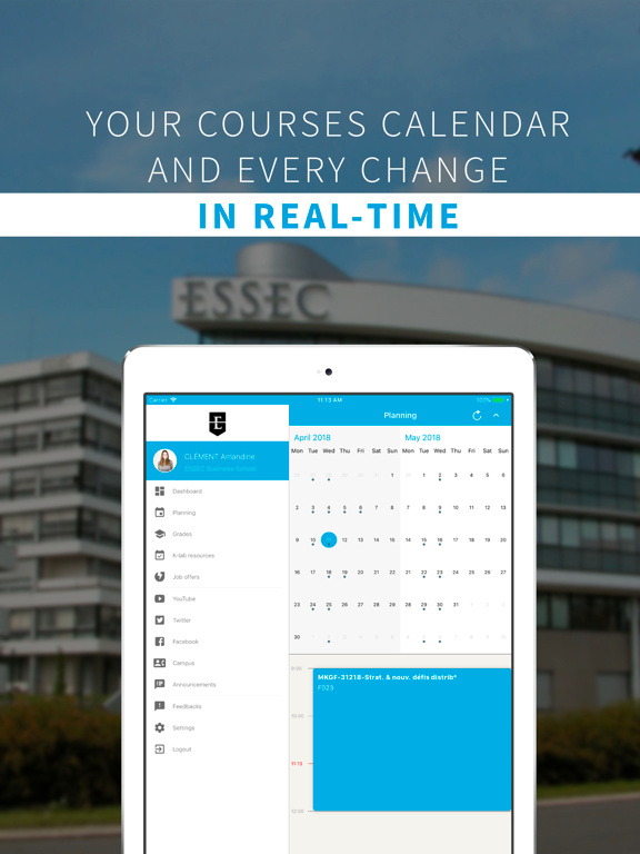 MyESSEC iPad screenshot 3 - Education app