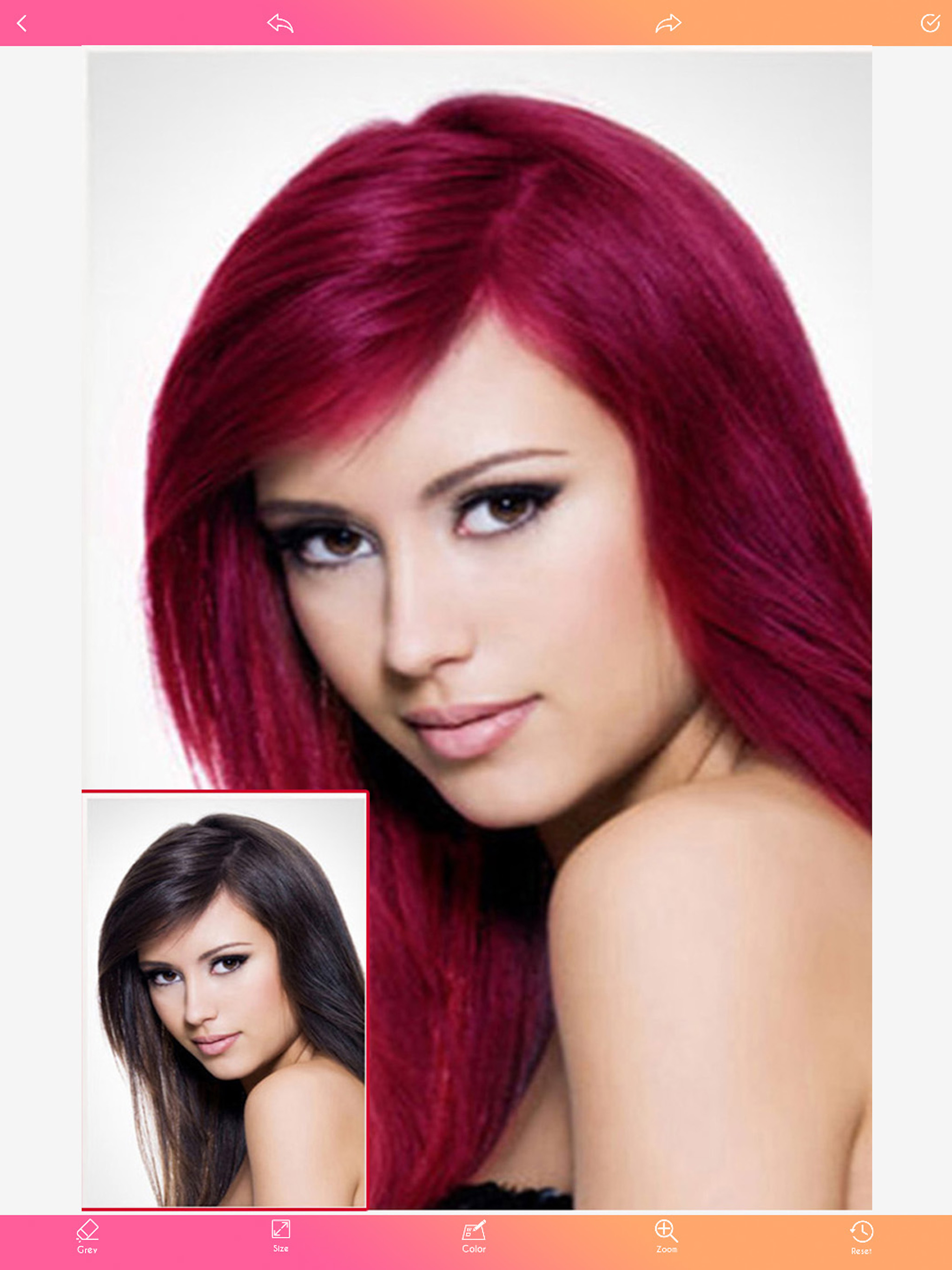 Hair Color Changer New screenshot 10