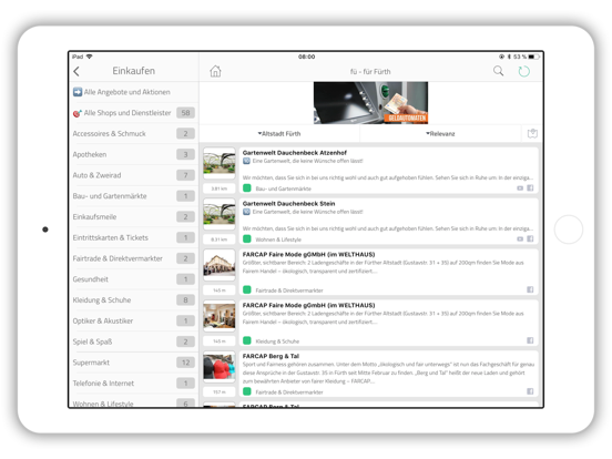 fü - für Fürth iPad screenshot