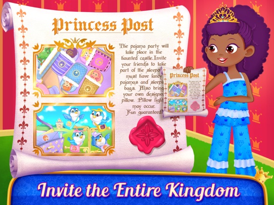 Princess PJ Party iPad app afbeelding 4