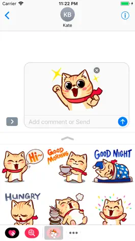 Game screenshot Cat Stickers Collection apk