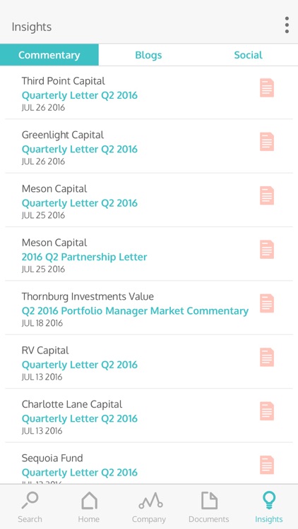 Scout Finance: stock quotes, data, docs & news screenshot-4