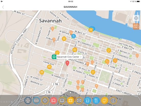 Savannah Travel Guide Offline iPad screenshot
