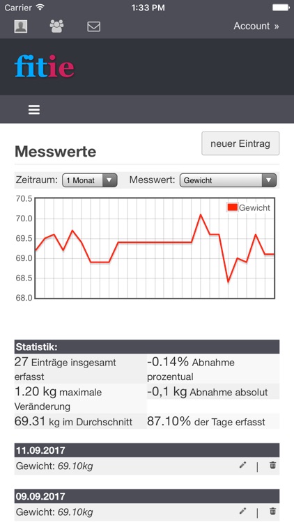 fitie - Fitness & Ernährung screenshot-4