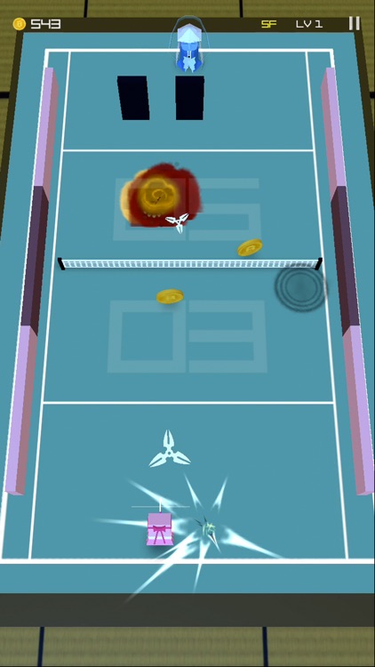 Ninja Tennis: Revenge of Pong screenshot-4