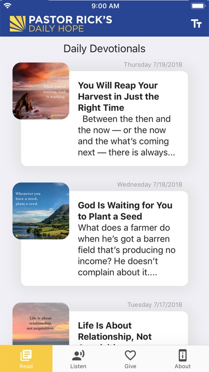 Daily Hope