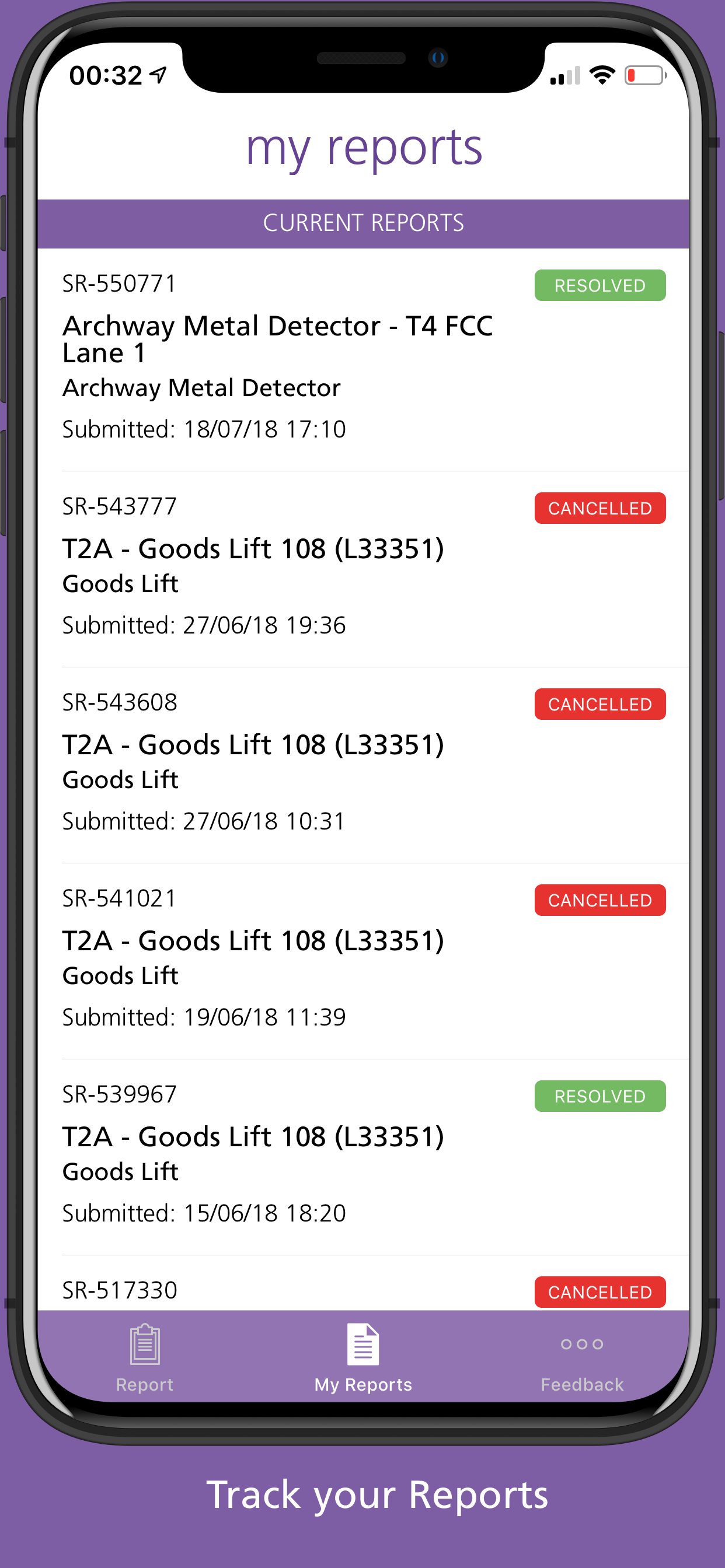 Spot and Report