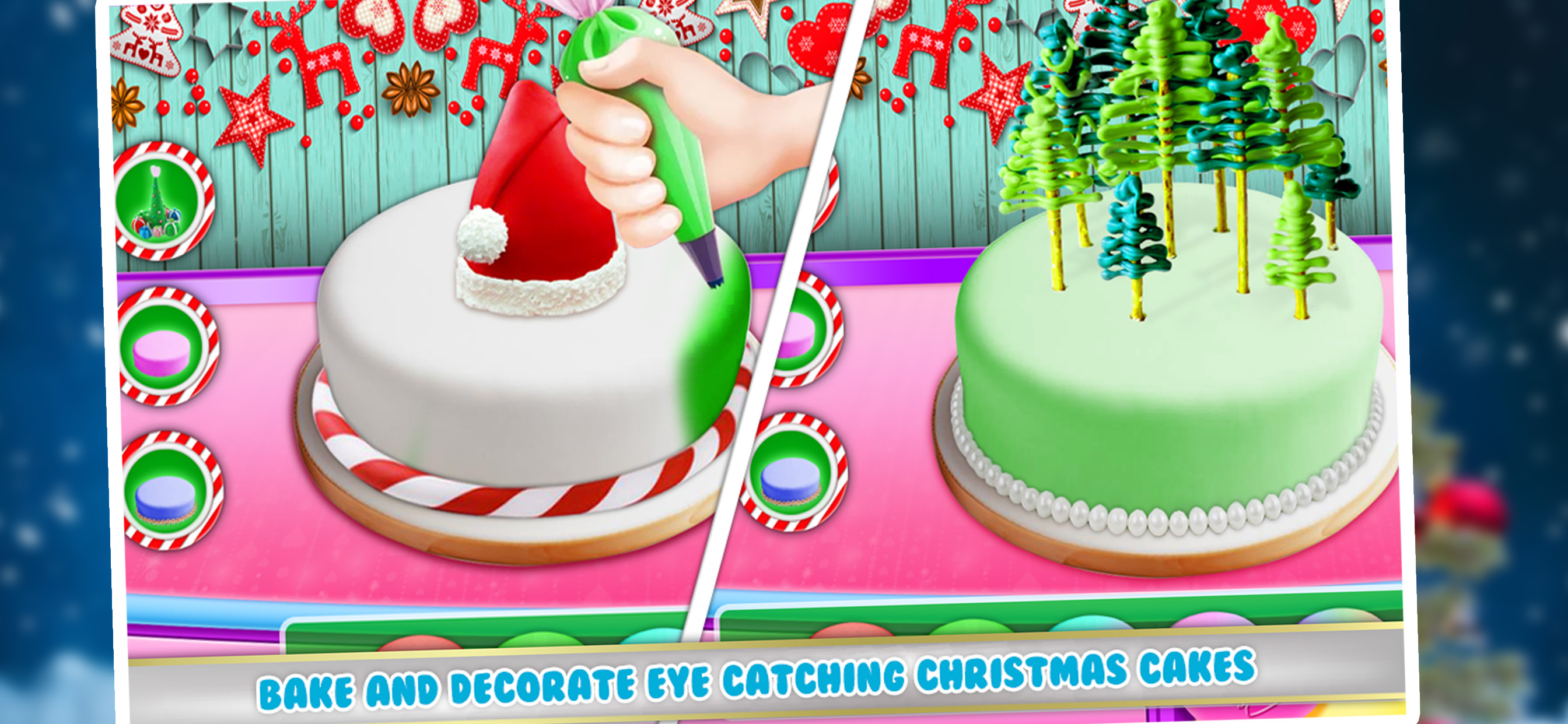 Trendy Rainbow Christmas Party screenshot 4