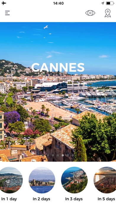 Screenshot #1 pour Cannes Guide de Voyage