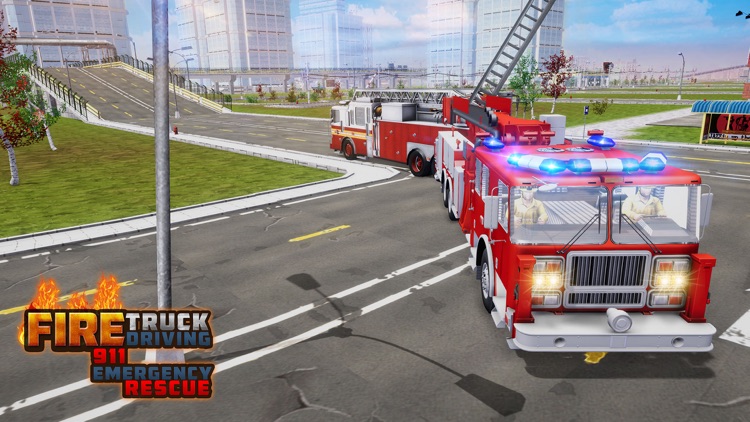 Fire Truck Driving Simulator