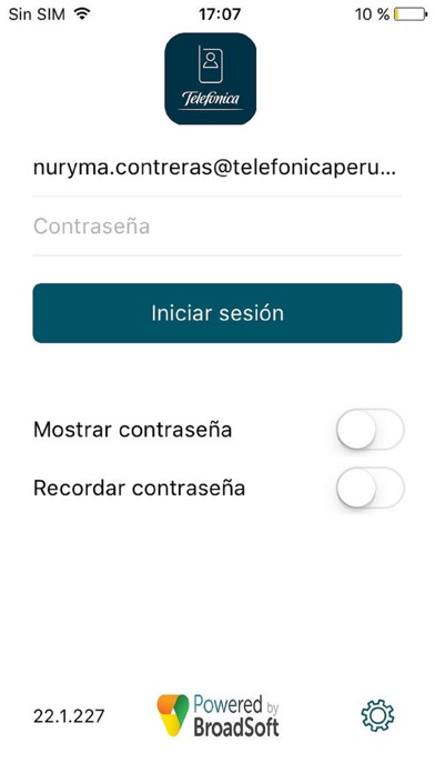 Screenshot #1 pour UC-One Telefónica