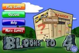 Game screenshot Bloons TD 4 hack