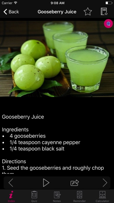 Juice Recipes Encyclopedia screenshot 2